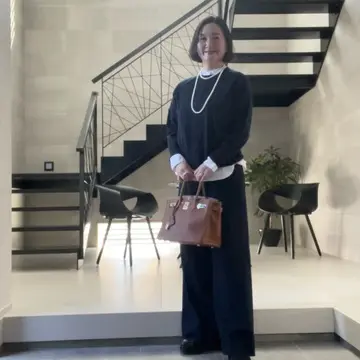 ユニクロのメリノクルーネックセーター