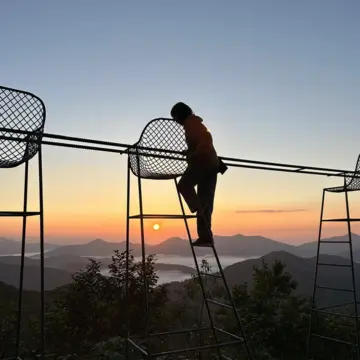 北海道トマム　雲海テラス