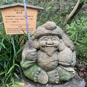 椿山荘の七福神