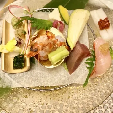 伊豆のお魚刺身や水茄子など