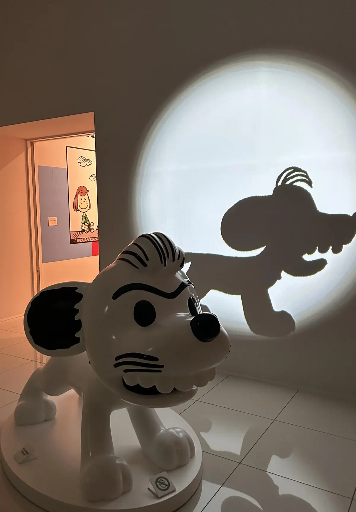 スヌーピーミュージアム内