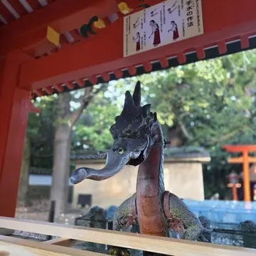 熊野速玉大社の手水舎