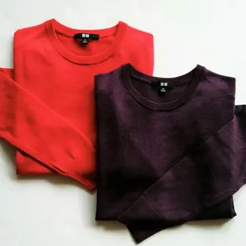 UNIQLOの派手色ニットを色チ買い！の画像_1