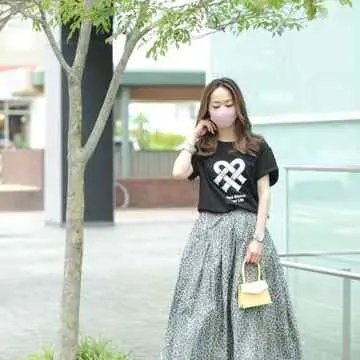 血色マスク　チークマスク　drawer　神崎恵　プチバッグ