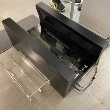 ASICS FOOT IDというサービス用の三次元足形計測機