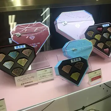 ダイヤモンドのチョコレート