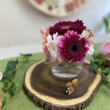 ミサリング15年祭テーブル POPセンターピース①