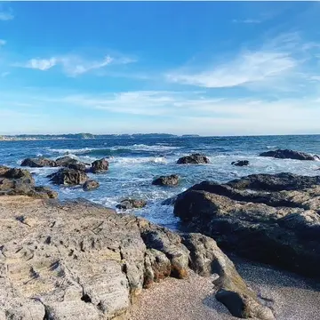 横須賀 ソレイユの丘 砂浜