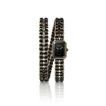 シャネル プルミエール アイコニックチェーン ダブル ロウ 18KYGコーティング