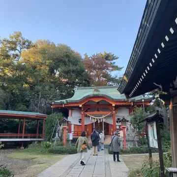 熊野神社の境内