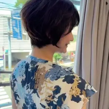 トップと後頭部をふんわり