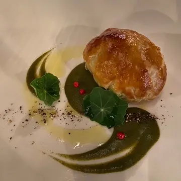 鮑のパイ包み。最高！