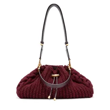 ジミーチュウ ニットバッグ「シンチ ミディアム」