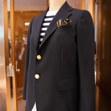 ポール・スチュアートのネイビージャケット２