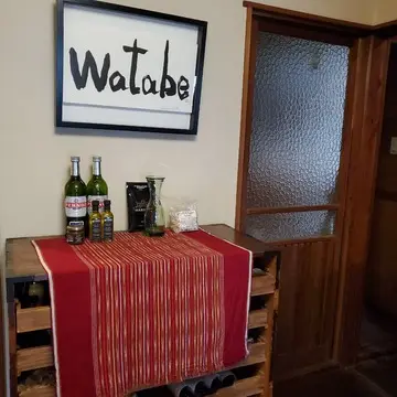 レストランWatabeさん。靴を履いたままで入れます。