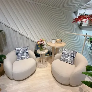 DIORポップアップイベント内