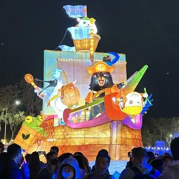 女子旅　台湾　台南　ランタンフェスティバル