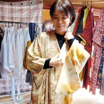 二枚の着物で悩む私。