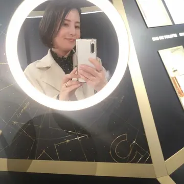 CHANELのホリデースペシャルイベント『DISCOVER THE CHANEL STATION』、シャネル、40代ファッション、ザラのコート、シャネルマトラッセ