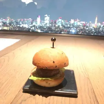 THE KINTAN STEAK夜景とお料理