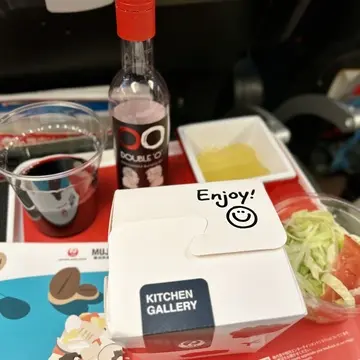 機内食のランチ