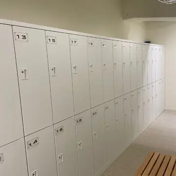 ランステの女性用ロッカー