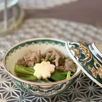 マカロンdeアフタヌーンティー 食事①