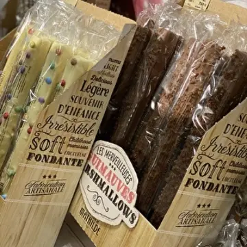 チョコレートがコーティングされたマシュマロバー