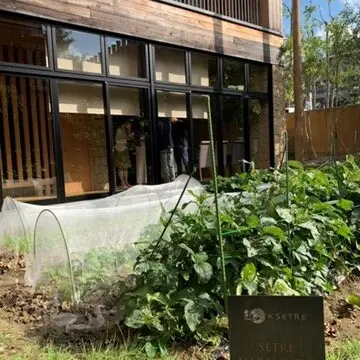 セトレならまちホテル
菜園
生き生き野菜がいっぱい^^