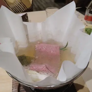 熊野牛のしゃぶしゃぶ