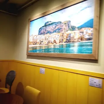 月島「カフェ・シチリア」内観