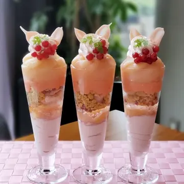 Color Parfait Pink@グランドニッコー東京台場 ザロビーカフェ