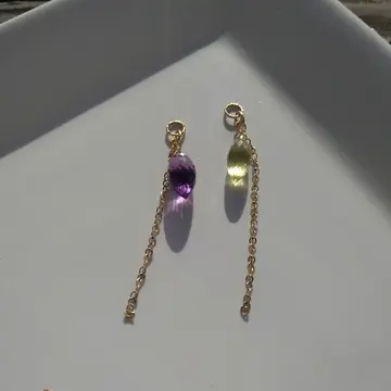 アメジストとレモンクォーツ