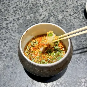 丹波高坂地鶏
四川の辛味タレ