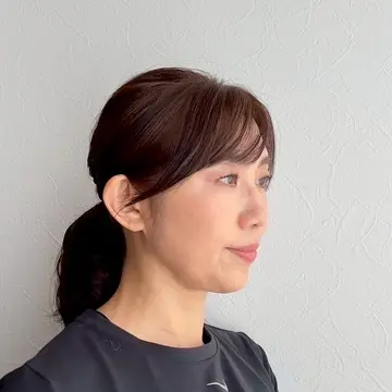 チームJマダム hidemiさん ダイエット 横顔