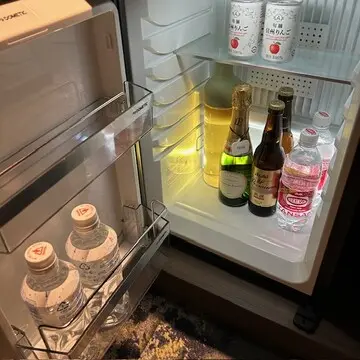 ふふ 旧軽井沢 静養の森 コンフォートルームの冷蔵庫