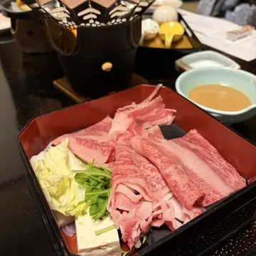 神戸牛のしゃぶしゃぶ