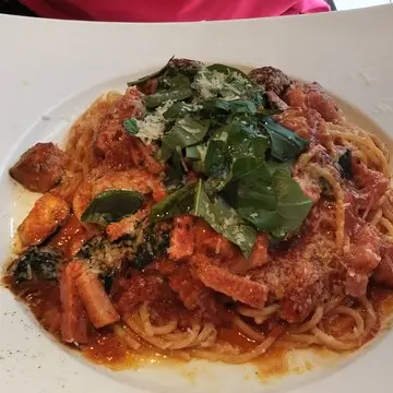 トマトソース　パスタ