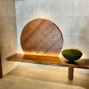 ホテルザ三井京都のエレベーターホール飾り