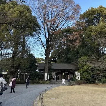 阿佐ヶ谷神明宮　年末詣　お参り　大晦日