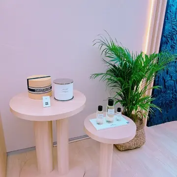 DIORポップアップイベント内