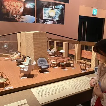 ウェグナーの家の模型