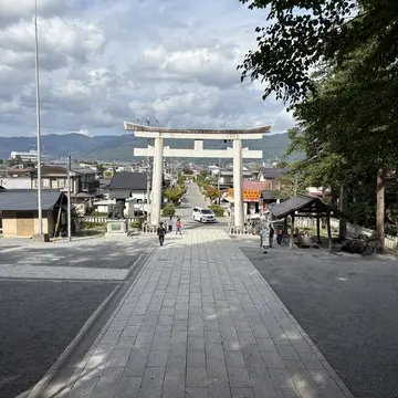 諏訪大社　長野　上社本宮