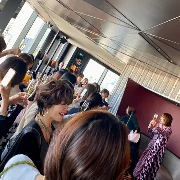 品川プリンスホテル39階のバーで乾杯