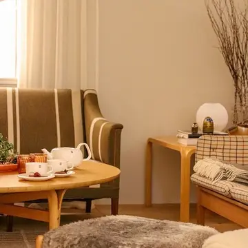 Artek（アルテック）のFan legテーブル。