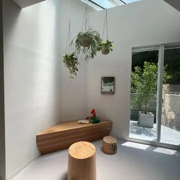 モデルハウスSunLight Houseのテラス