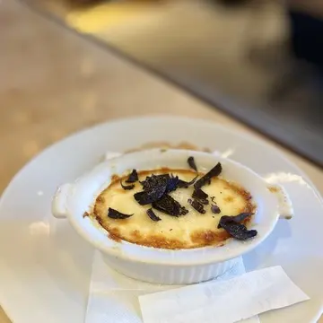 トリュフのオーブン焼き