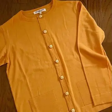 ジュンコシマダのウールのカーディガン