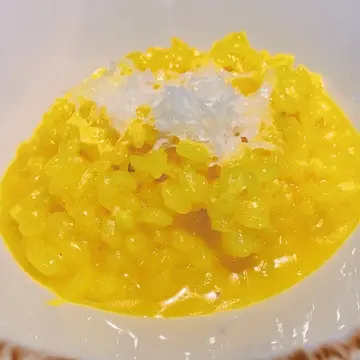 サフランのリゾット