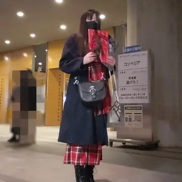 チェックスカート